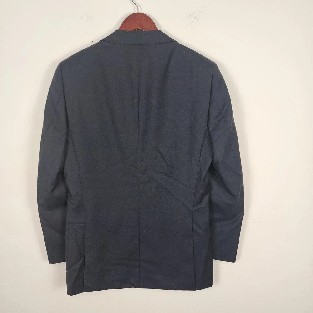 SuitSupply Lazio Single Breasted Blazer Sport Coat Size 38L Wool Suit Super 110s